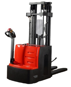 3.5m 4M 4.5m 5m Chiều cao nâng xách tay nâng điện <span class=keywords><strong>Stacker</strong></span> 24V điện <span class=keywords><strong>Stacker</strong></span> xe nâng xe nâng khách sạn sử dụng - Product Image 1