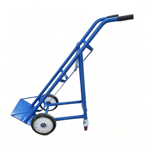 1. Chariot à roulettes pour bouteille de gaz simple, robuste, en acier au carbone, avec poignée ergonomique pour le soudage en usine - Product Image 4