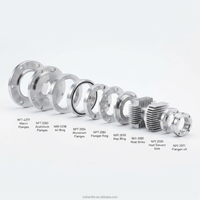 Piezas de Aluminio de Alta Pureza Mecanizadas por CNC de 5 Ejes para Equipos Industriales, Personalizadas OEM, Tamaños Personalizados, China