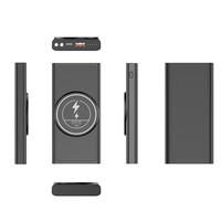 Kitway CDB-88-1W 10000mAh Chargeur sans fil magnétique à charge rapide, banques d'alimentation portables, chargeur de téléphone intelligent, sortie 15W, entrée Type-C