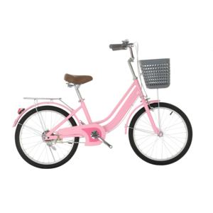 จักรยานส้อมเหล็ก12/14/16/18/20นิ้วความเร็วเดียวสำหรับนักเรียนอายุ3-6ปีและเด็กชายที่มีระบบท่อเบรก - Product Image 4