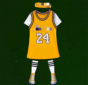 Vestidos de Baloncesto para Niños al por Mayor, Vestidos de Verano de Alta Calidad para Niñas Pequeñas y Adultas - Product Image 3