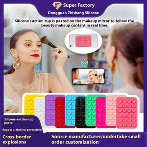 هاتف محمول سيليكون من جانب واحد وحامل أكواب شفط للسيارة للبث المباشر-هدايا الأعمال الترويجية - Product Image 2