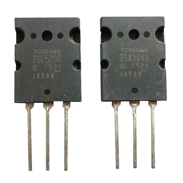 Hot Offer Original 2SC5200 High Power NPN Transistor 230V 15A 150W TO-3P for Audio Circuit Bipolar Transistor C5200