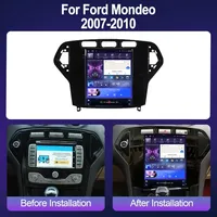 Autoradio 9,7 pouces pour Ford Mondeo 2007-2010, GPS, CarPlay, Android Auto, écran tactile, lecteur multimédia, DSP stéréo, mondial