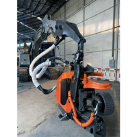Tête d'abattage pour excavatrice, abatteuse forestière, accessoire pour excavatrice