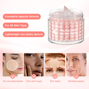 Crème en capsules de collagène rose MOOYAM 140g Soin de nuit Acide hyaluronique Niacinamide Raffermissant Hydratant <span class=keywords><strong>Anti</strong></span>-âge Gel pour le visage - Product Image 4