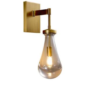PM American Creative Goccia Acqua di Cristallo Lampada da Parete Camera da Letto di Lusso Moderno Minimalista in Vetro Arte Soggiorno Decorazione Luce da Parete - Product Image 6