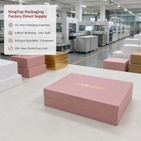 Boîte cadeau à base diagonale rose poudré avec couvercle texturé, impression personnalisée, rigide, robuste, recyclable, qualité supérieure, vente en gros, directement de l'usine