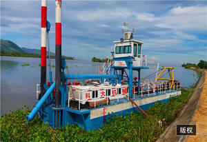 Keda-máquina de dragado de arena de succión, precio bajo, barco, buque, Draga de barro - Product Image 4