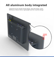 IP65 étanche à l'eau industriel intégré 17 pouces sans ventilateur Ip65 fenêtre capacitif Android industriel tout en un PC