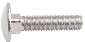 PARAFUSO FRANCES C/PORCA SEXTAVADA <span class=keywords><strong>UNC</strong></span> ROSCA INTEIRA AC 1/4X3/4 ZINCADO BRANCO - Product Image 4