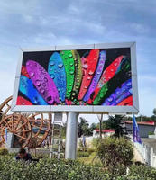 Affichage numérique LED extérieur HiLED P5 5 mm pleine couleur 16:9, étanche, publicité commerciale, animations graphiques SDK, IP65, garantie 3 ans