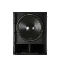 Subwoofer Aktif Pro 1200W 18 Inch Jerman DSP FIR Phase Profesional Audio Bertenaga untuk Konser, Acara, dan Panggung