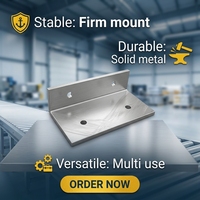Support d'assemblage renforcé en forme de L durable pour système de porte coulissante et cadre de fenêtre en aluminium haute performance
