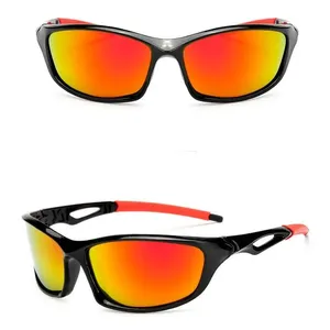 Fashion selling safety outdoor custom logo cycling sunglasses men