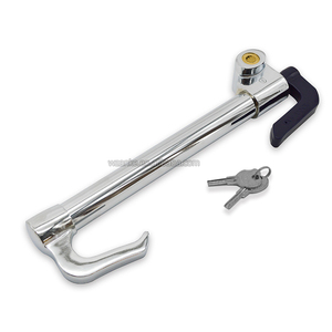 Bloqueo de volante antirrobo multifunción, accesorios de seguridad para vehículos, herramienta de embrague de <span class=keywords><strong>pedal</strong></span> de bloqueo automático 203 - Product Image 4