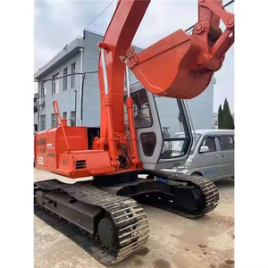 Excavatrice hydraulique Hitachi Ex120 d'occasion, 12 tonnes, origine Japon, 12 tonnes EX120, excavatrice d'occasion en bon état, prête à être expédiée - Product Image 1