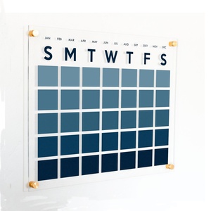 Offre Spéciale : Calendrier personnalisé en acrylique pour bureau et mur avec service professionnel pour les planificateurs mensuels et hebdomadaires - Product Image 5