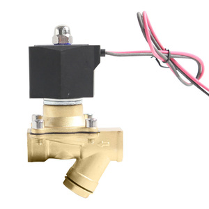 Vanne solénoïde en laiton 220V 24V normalement fermée, filetée, pour pulvérisation d'eau destinée aux camions refroidis par pulvérisation d'eau - Product Image 1