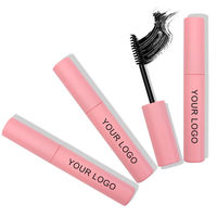 Mascara à fibres pour la croissance des cils, mascara long et recourbant, maquillage en gros, étiquette privée, extensions de cils