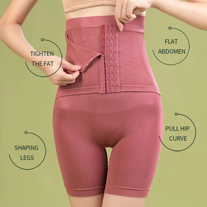Nouvelles culottes gainantes pour femmes à taille haute avec crochets, effet ventre plat, rehausseur de fesses, short amincissant Fajas - Product Image 4