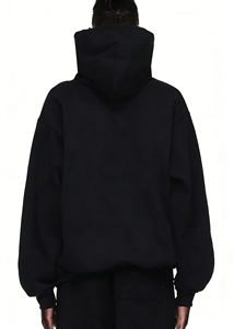 Sudaderas con capucha de gran tamaño personalizadas, sudadera holgada de algodón unisex para hombre, ropa de calle, sudadera de peso pesado, jersey de moda para gimnasio, diseño único Y2K - Product Image 5