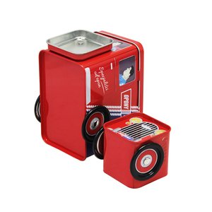 Nhà Máy Tùy Chỉnh Đồ Chơi Hộp Thiếc, Dễ Thương Xe Hình Dạng Hộp Thiếc, Rỗng Gói Kim Loại Tinplate - Product Image 3