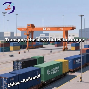 <span class=keywords><strong>Transport</strong></span> ferroviaire bon marché pour marchandises et fret surdimensionnés avec DDP <span class=keywords><strong>de</strong></span> Chine vers le Royaume-Uni et l'Union européenne - Product Image 2