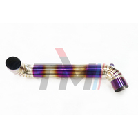 Kit d'admission d'air en fibre de carbone de 3,5 pouces TM Performance Titanium Front Mount pour moteur S58 M3 M4 G80 G82 2020+
