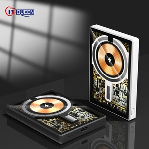 Batería Portátil Personalizada de Carga Rápida, Mini Cargador Inalámbrico, Power Bank Transparente para iPhone 12 13 14 15 - Product Image 1