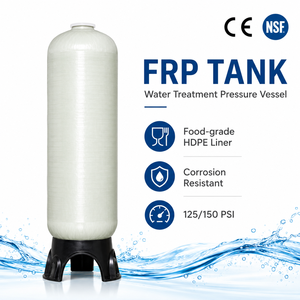 Recipiente a Presión de FRP de Alta Calidad |   Suavizador de Resina de 150 PSI y Tanque de Ósmosis Inversa para Tratamiento de Agua en Hoteles, Tanque de FRP - Product Image 1