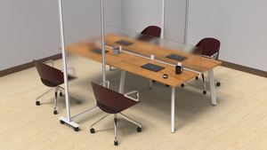 OMNI Portable Wall Divider and Office Diving Wall Modular Furniture <strong>Partition</strong> for Flexible and Reconfigurable Workspace Layouts - Product Image 5
