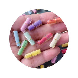 Nouveau 100 Pcs/Lot Assortiment Bonbons Couleur <span class=keywords><strong>Capsule</strong></span> Lettres Message Pilules Cadeau pour Anniversaire De Noël Anniversaire Saint Valentin Cadeau - Product Image 4