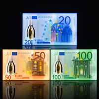 Présentoir LED LiqVis pour Bouteilles et Billets Euro & Dollar, Rechargeable RGB, Support VIP pour Champagne pour Boîte de Nuit, Restaurant, Hôtel