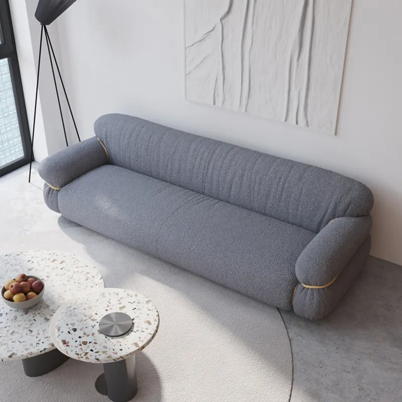 आधुनिक सपनों का घर सोफा सेट फर्नीचर अनुभागीय चमड़े के सोफे उच्च गुणवत्ता Microfiber कपड़े सोफे कमरे में रहने वाले फर्नीचर