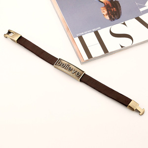 Vòng Đeo Tay Bằng Da Cổ Điển Cá Tính Vòng Đeo Tay Bằng Da Hàng Đầu Thanh Lịch Cho Nam Và Nữ - Product Image 5