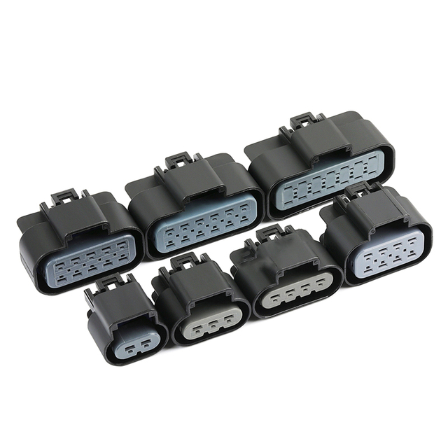 Aptiv GT280 Series PA66 Auto Connector 2/3/4/6//8/10/12/14 Pin GT 280 Waterproof GM Sensor Wire Socket