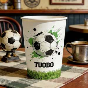 Gobelets en papier jetables personnalisés pour café, à paroi simple, blancs, de 7oz, 8oz, 9oz, 10oz, 12oz, 14oz, 16oz - Product Image 5