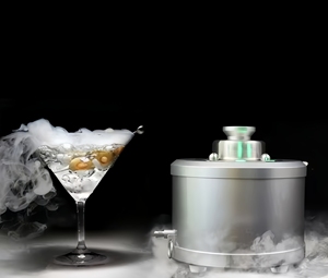 Barra de catering para fumar de grado alimenticio, ingredientes de olla caliente, efecto de humo, máquina para hacer hielo de fiesta seca comestible inteligente <span class=keywords><strong>gourmet</strong></span> - Product Image 1