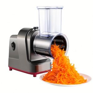 Robot culinaire <span class=keywords><strong>électrique</strong></span> automatique pour fruits et légumes, hachoir, trancheuse, <span class=keywords><strong>râpe</strong></span>, pour salades maison, appareil de cuisine économique - Product Image 2
