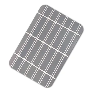 Lamiera in Acciaio Inossidabile 201 304 316 430 1.2mm 1.5mm con Finitura a Specchio, Incisione Decorativa e Colore PVD per Pannelli di Ascensori, Porte e Cabine - Product Image 1