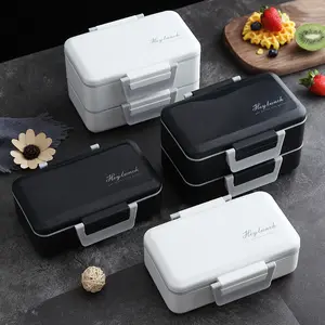 HIGH QUALITY LOWER PRICE Double Food Container Storage box 304 stainless steel inner tank children's lunch box