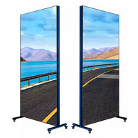 Pantalla LED P1.75 P2.19 para Interiores, Móvil, de Pie, para Publicidad, Carteles, Vallas Publicitarias, para Centros Comerciales