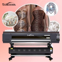 Impresora Digital de Inyección de Tinta de 1.9m para Impresión por Sublimación, Máquina Industrial de Sublimación con Cuatro Cabezales I3200-A1