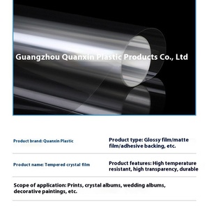 Cao Trong Suốt Chống Xước Pet Lạnh Gắn Tempered Pha Lê Phim Cho Album Ảnh Quảng Cáo Trang Trí Bức Tranh Trực Tiếp - Product Image 3