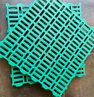 Plaque de sol durable anti-fuite pour litière, conçue pour l'élevage intensif, nettoyage des déchets, taille personnalisée 500*500, 500*1000