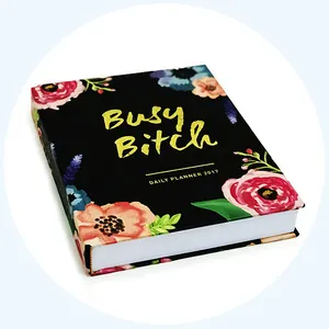 Cuaderno de diario A5 A6, <span class=keywords><strong>nuevo</strong></span> diseño impreso, tapa dura, impresión personalizada, planificador semanal de día, 2020, 2021, hecho en China - Product Image 1