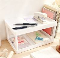 Support de bureau double couche creux, organisateur de bureau, support pour ordinateur portable et papeterie – Excellent rapport qualité-prix, vente directe usine, approvisionnement en gros personnalisé
