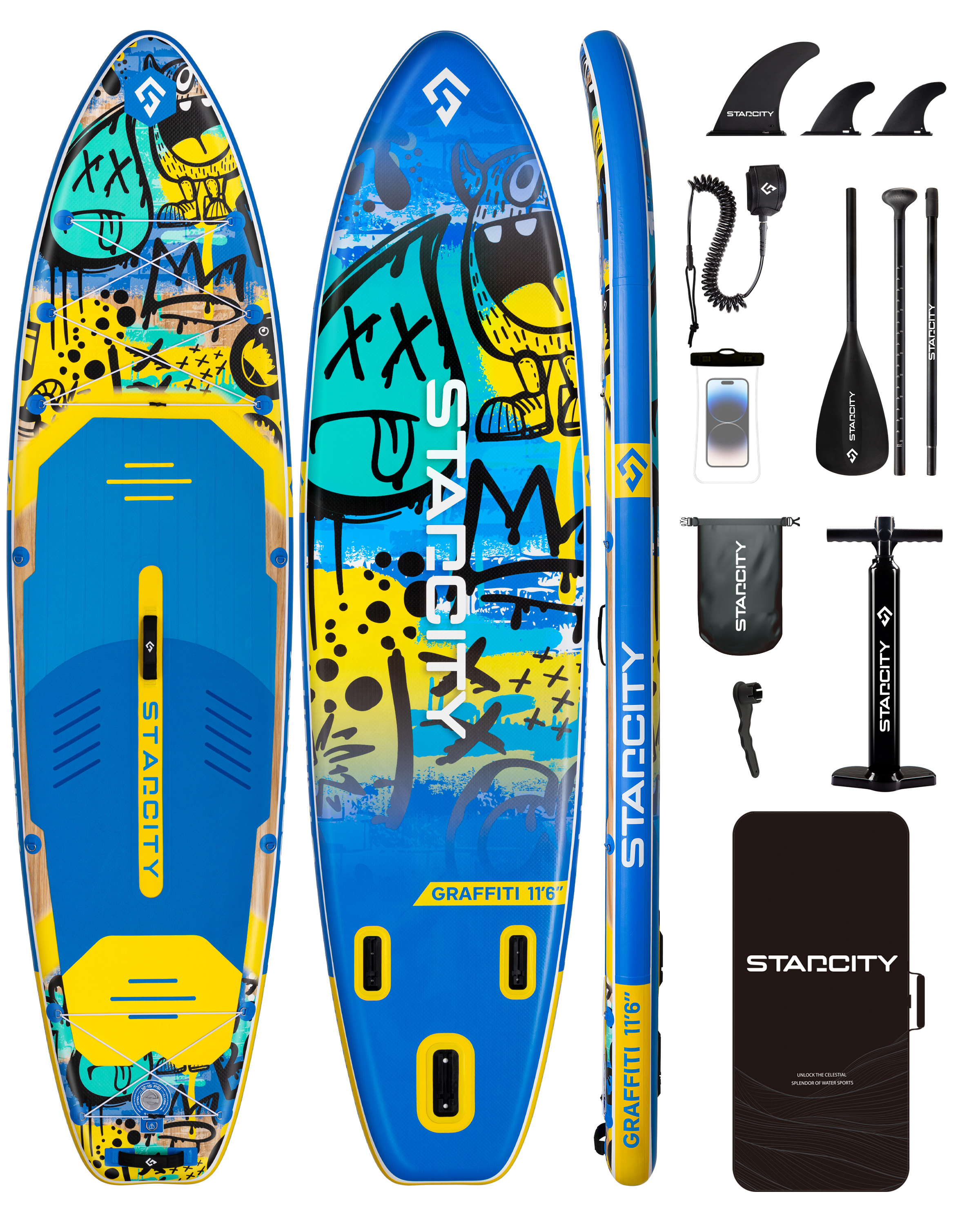 GRAFFITI BLUE